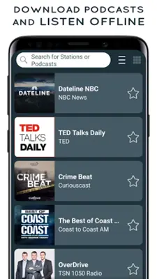 Radio Canada Radio Player App android App screenshot 1