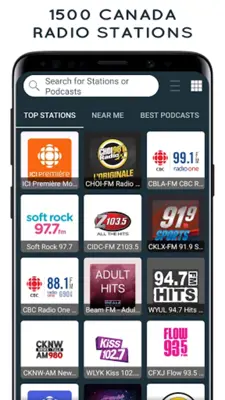 Radio Canada Radio Player App android App screenshot 4